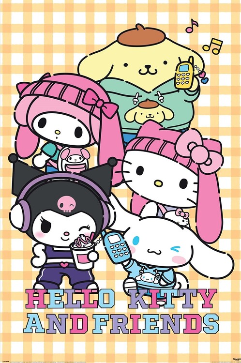 Sanrio - Hello Kitty - Pop Poster, Plakat, 61 × 91.5 cm