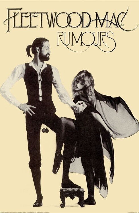 Fleetwood Mac - Rumours Poster, Plakat, 61 × 91.5 cm