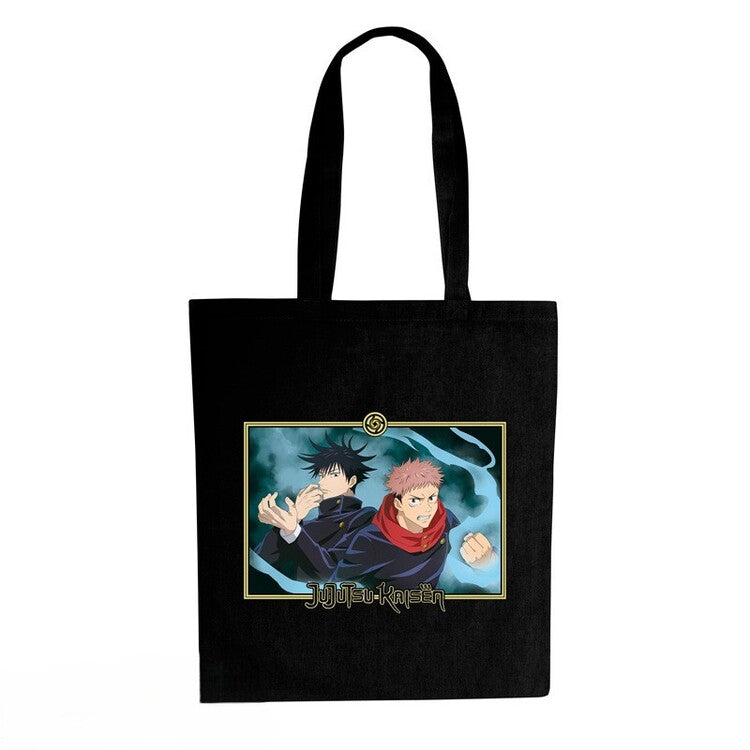 Tasche Jujutsu Kaisen - Itadori & Megumi, 100% Baumwolle