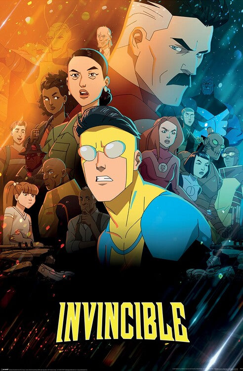Invincible - Character Montage Poster, Plakat, 61 × 91.5 cm