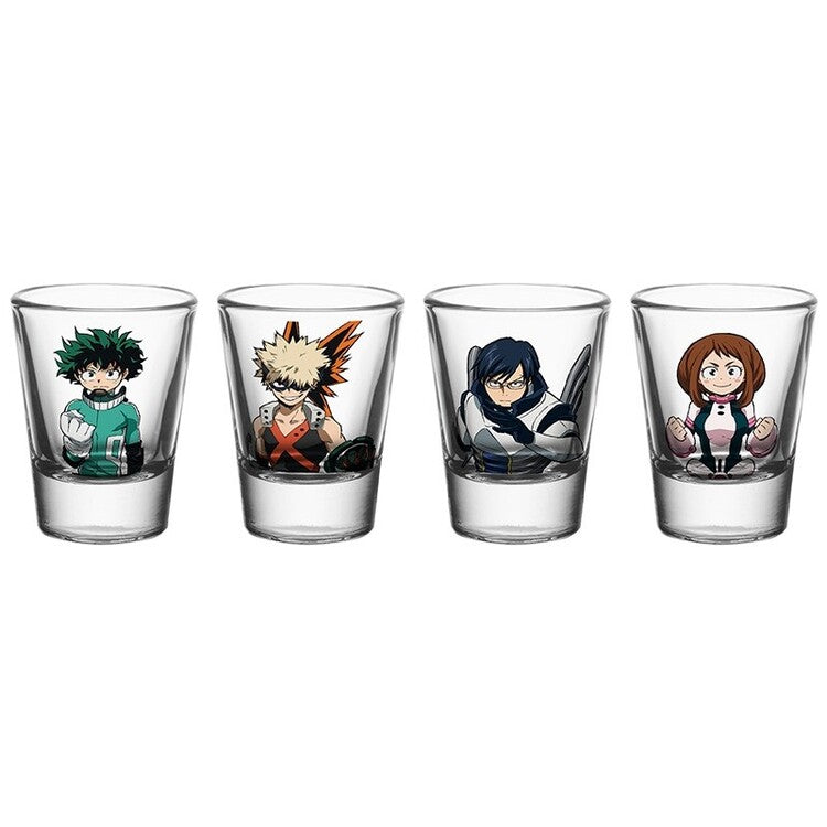 Glas My Hero Academia - Heroes, (4x) 0,05 l