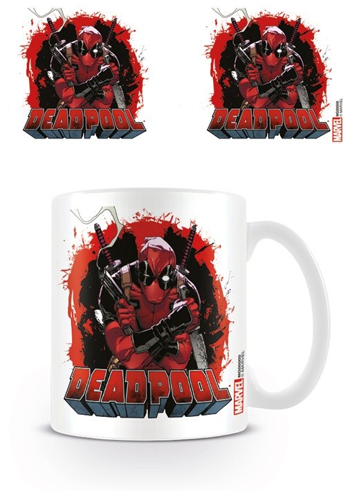 Tasse Deadpool - Smoking Gun, 0,33 l