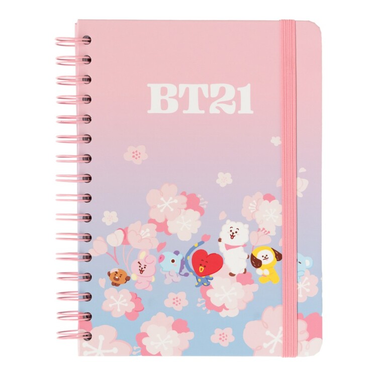 Notizbuch BT21 - Cherry Blossom, A5