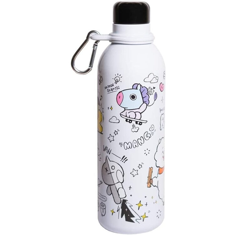 Flasche BT21 - Names, 0,5 l