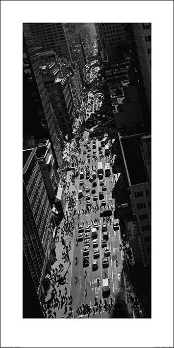 Kunstdruck Pete Seaward - New York street, 50 × 100 cm