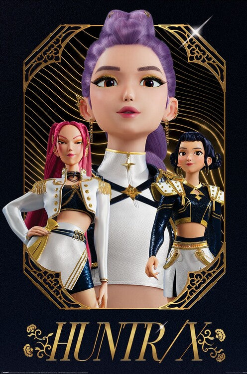 K-Pop Demon Hunters - Huntrix Poster, Plakat, 61 × 91.5 cm