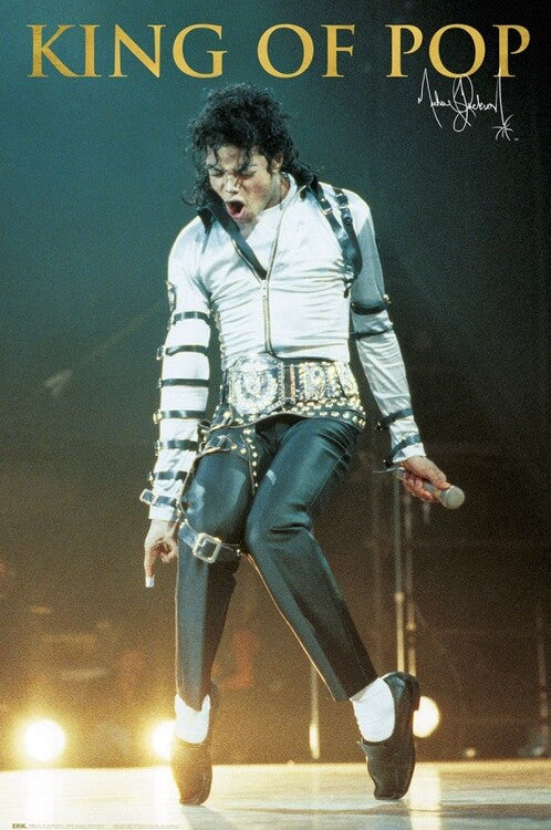Michael Jackson - Bad Poster, Plakat, 61 × 91.5 cm