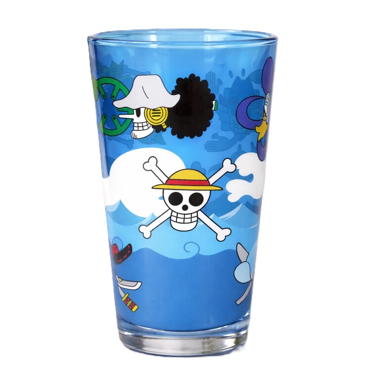 Glas One Piece - Skulls, 0,4 l