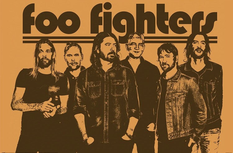 Foo Fighters - Group Poster, Plakat, 91.5 × 61 cm