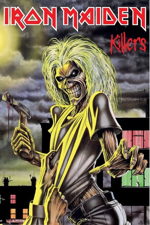 Iron Maiden - Killers Poster, Plakat, 61 × 91.5 cm