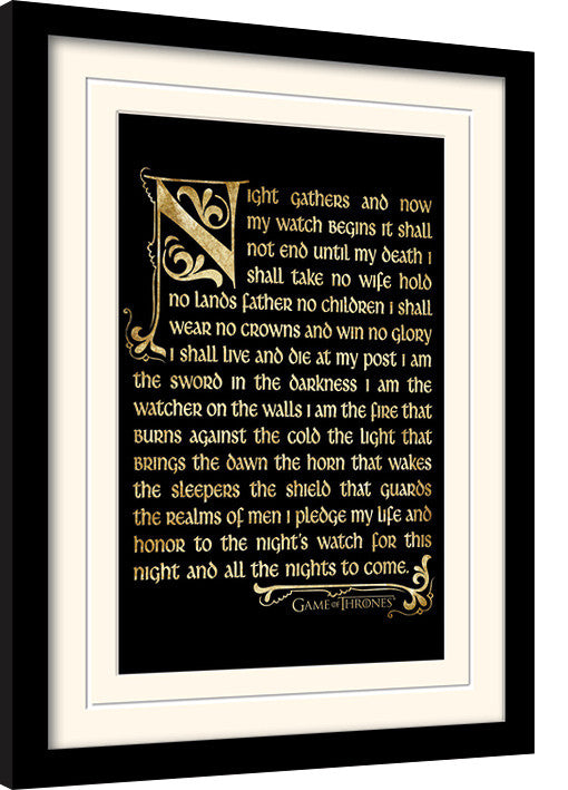 Game of Thrones - Seasons 3 Gerahmte Poster, Bilder, 34.3 × 44.5 cm