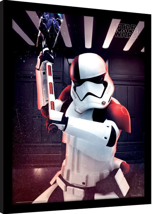Star Wars: Die letzten Jedi - Executioner Trooper Gerahmte Poster, Bilder, 34.3 × 44.5 cm