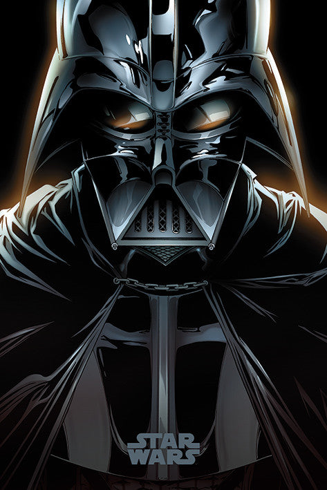 Star Wars - Vader Comic Poster, Plakat, 61 × 91.5 cm