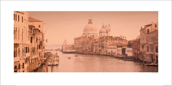 Kunstdruck Rod Edwards - Canal Grande, Venice, 100 × 50 cm