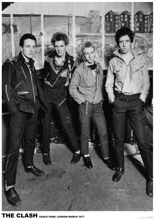 The Clash - London 1977 Poster, Plakat, 59.4 × 84.1 cm