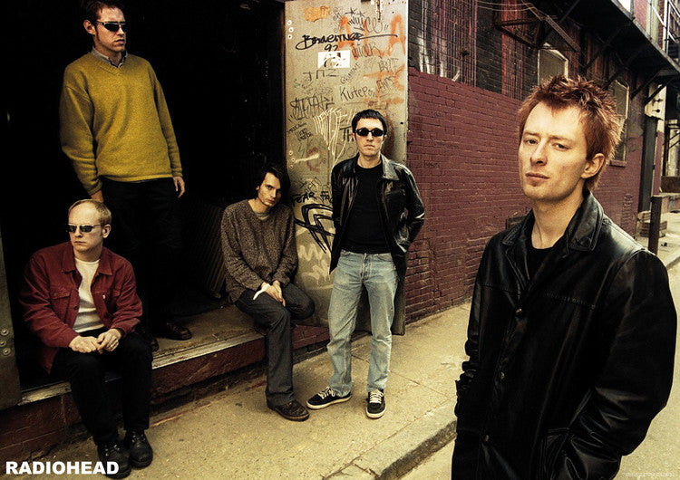 Radiohead - Back Alley 2005 Poster, Plakat, 84.1 × 59.4 cm