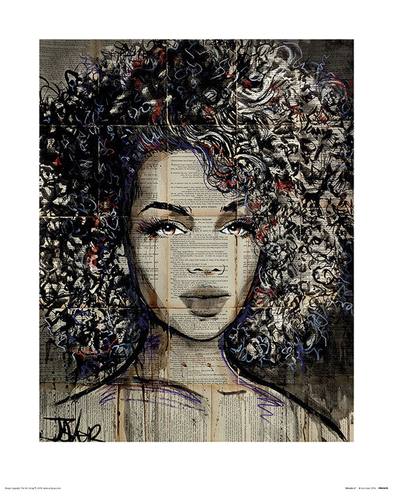 Kunstdruck Loui Jover - Wonder 2, 40 × 50 cm