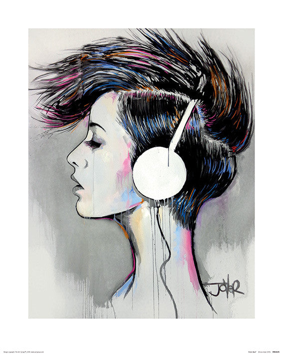 Kunstdruck Loui Jover - Inner Beat, 40 × 50 cm