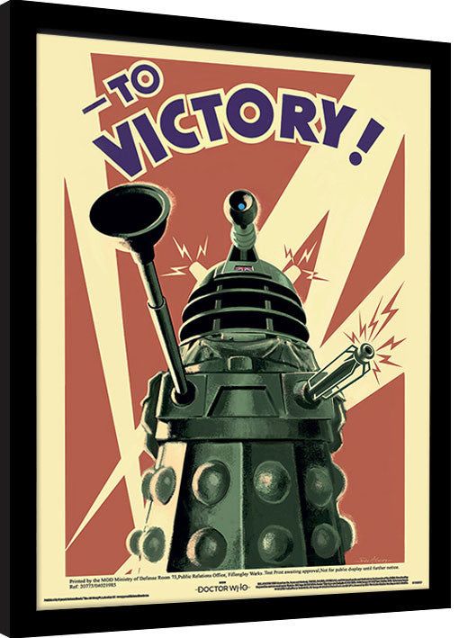Doctor Who - Victory Gerahmte Poster, Bilder, 34.3 × 44.5 cm