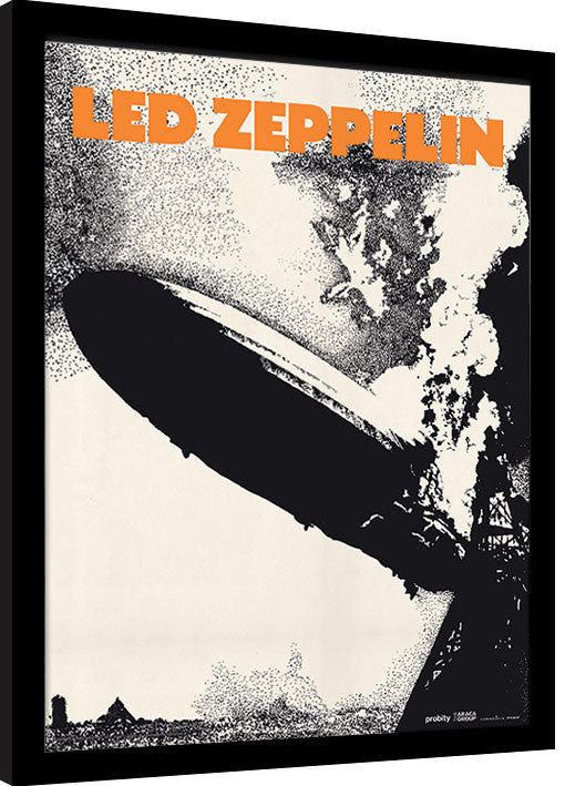 Led Zeppelin - Led Zeppelin I Gerahmte Poster, Bilder, 30 × 40 cm