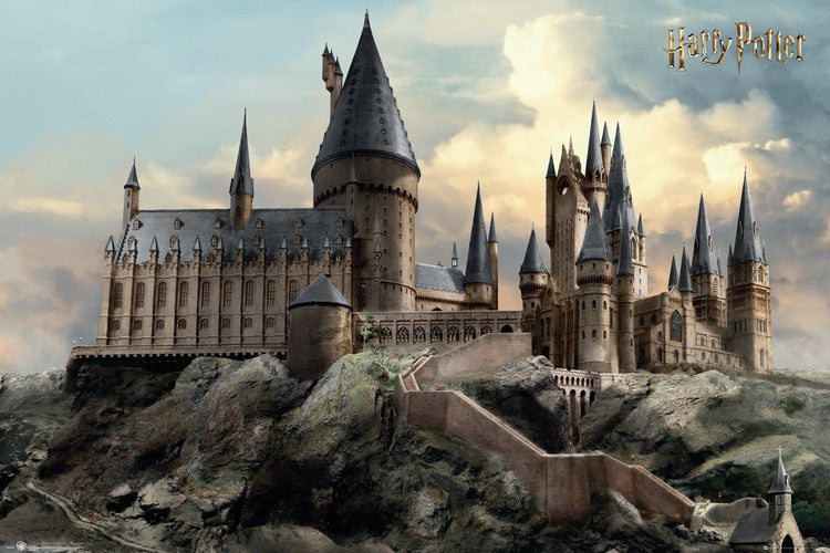 Harry Potter - Ein Tag in Hogwarts Poster, Plakat, 91.5 × 61 cm