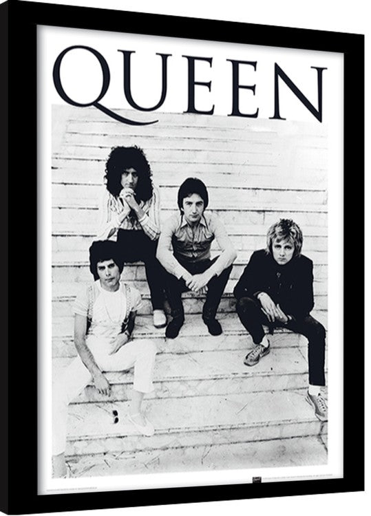 Queen - Brazil 1981 Gerahmte Poster, Bilder, 34.3 × 44.5 cm