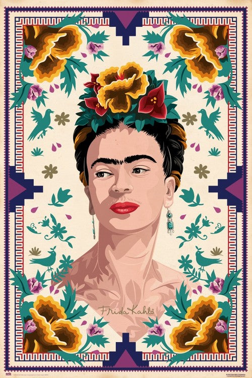 Frida Kahlo Poster, Plakat, 61 × 91.5 cm