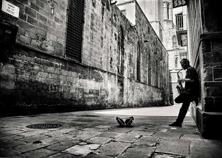 Leinwand Poster, Bilder Silent Street, GertJan van Geerenstein, 90 × 65 cm