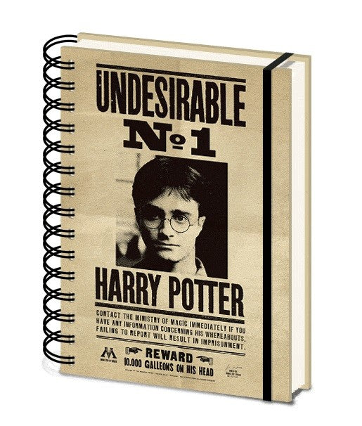 Notizbuch Harry Potter - Sirius & Harry 3D Cover, A5
