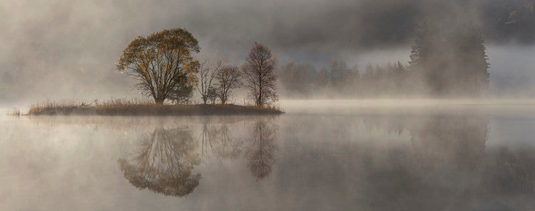 Leinwand Poster, Bilder October morning, Rune Askeland, 90 × 35 cm