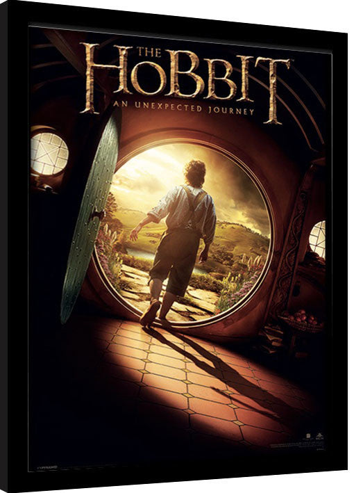 Der Hobbit - One Sheet Gerahmte Poster, Bilder, 34.3 × 44.5 cm