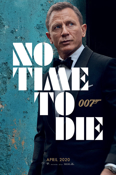 James Bond - No Time To Die - Azure Teaser Poster, Plakat, 61 × 91.5 cm