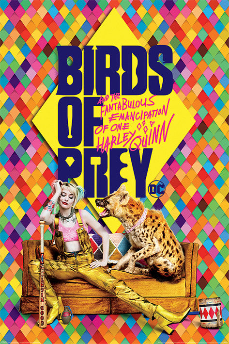 Birds of Prey: The Emancipation of Harley Quinn - Harley's Hyena Poster, Plakat, 61 × 91.5 cm