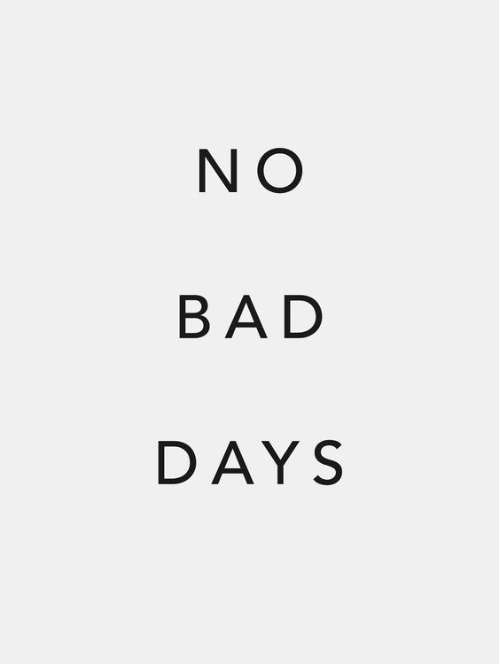 Leinwand Poster, Bilder nobaddays1, Finlay & Noa, 60 × 80 cm