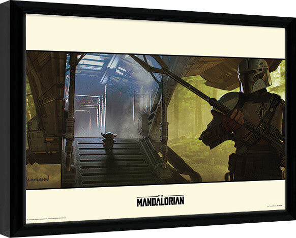 Star Wars: The Mandalorian - Explore Gerahmte Poster, Bilder, 40 × 30 cm