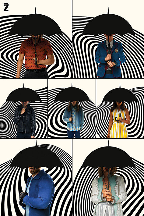 The Umbrella Academy - Family Poster, Plakat, 61 × 91.5 cm