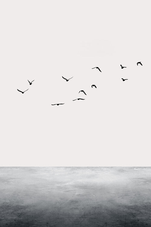 Leinwand Poster, Bilder The Ocean, Kubistika, 60 × 90 cm