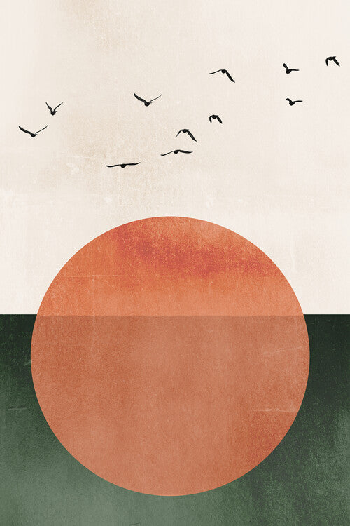 Leinwand Poster, Bilder Rising, Kubistika, 60 × 90 cm