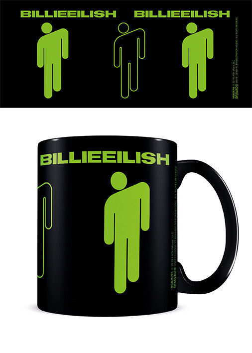 Tasse Billie Eilish - Stickman, 0,3 l