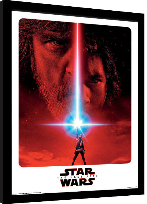 Star Wars: Episode VIII - Die letzten Jedi - Teaser Gerahmte Poster, Bilder, 34.3 × 44.5 cm