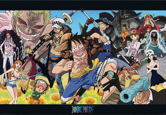 One Piece - Dressrosa Poster, Plakat, 61 × 91.5 cm