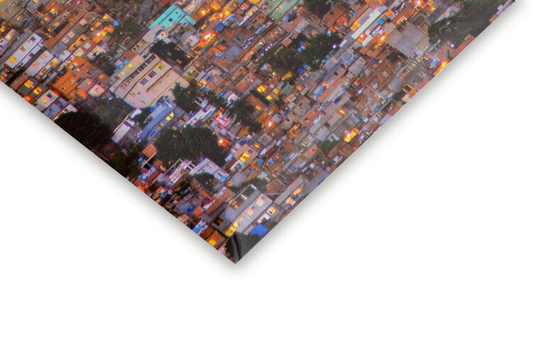 Leinwand Poster, Bilder Nightfall in the Favela da Rocinha, Adelino Alves, 60 × 45 cm