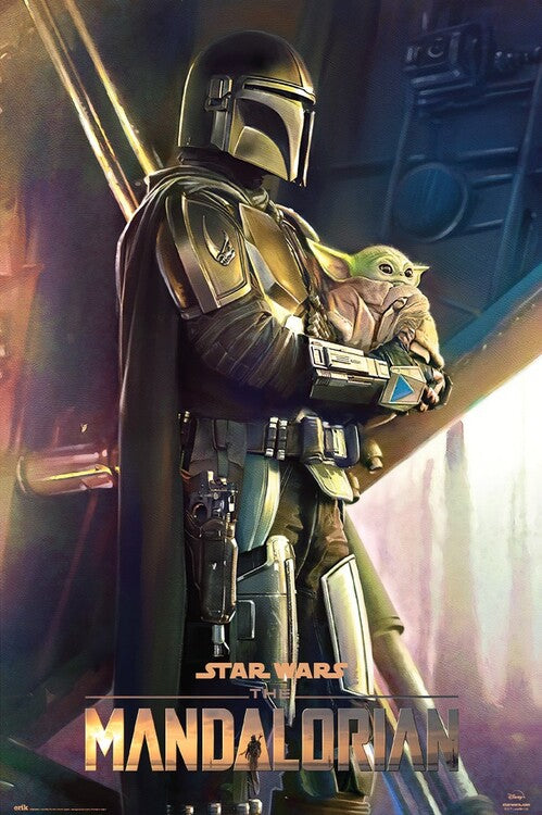 Star Wars: The Mandalorian - Klan von zwei Poster, Plakat, 61 × 91.5 cm