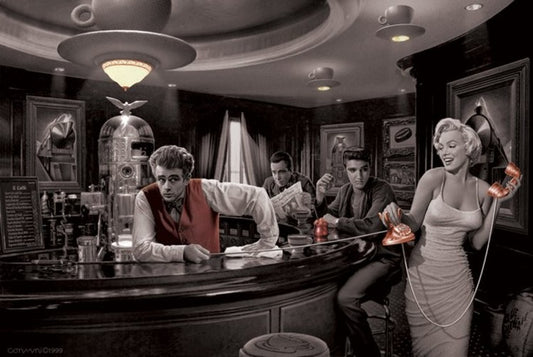 Elvis Presley Poster, Plakat, 91.5 × 61 cm