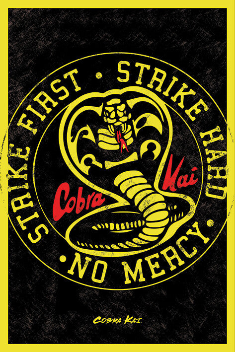 Cobra Kai - Emblem Poster, Plakat, 61 × 91.5 cm