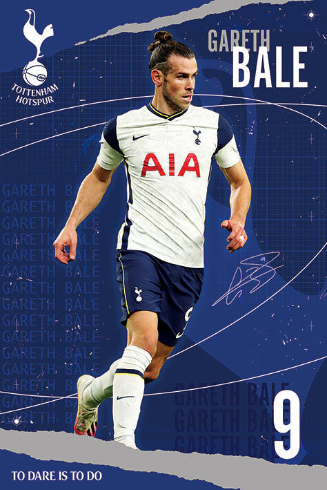 Tottenham Hotspur FC - Bale Poster, Plakat, 61 × 91.5 cm