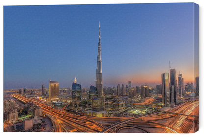 Leinwand Poster, Bilder The Amazing Burj Khalifah, Mohammad Rustam, 60 × 40 cm