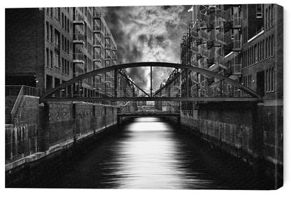 Leinwand Poster, Bilder The other side of Hamburg, Stefan Eisele, 60 × 40 cm
