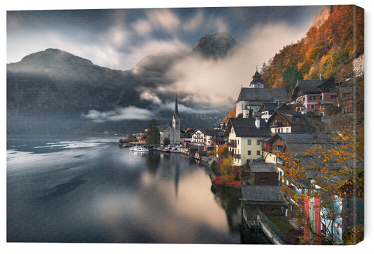 Leinwand Poster, Bilder Hallstatt, Karol Nienartowicz, 70 × 50 cm