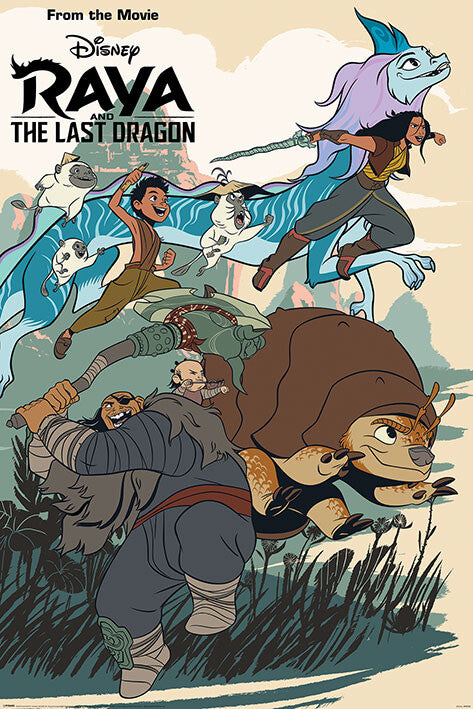 Raya und der letzte Drache Poster, Plakat, 61 × 91.5 cm
